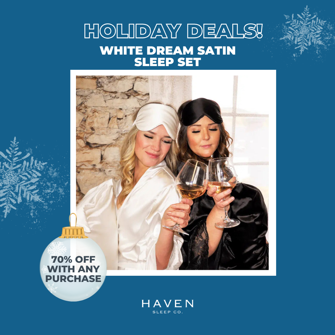 Satin sleep set sale