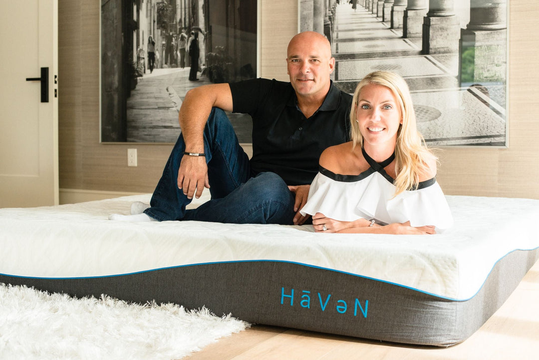 Haven Mattress Snuggles Up With HGTV’s Bryan and Sarah Baeumler