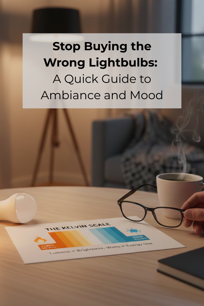 Stop Buying the Wrong Lightbulbs: A Quick Guide to Ambiance and Mood