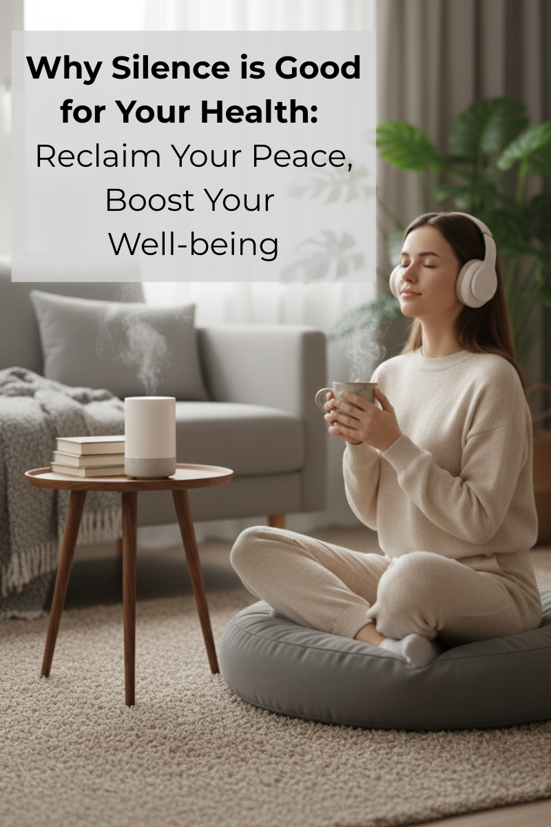 Why Silence is Good for Your Health: Reclaim Your Peace, Boost Your Well-being