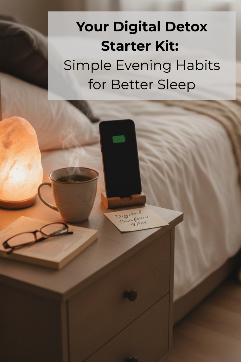 Your Digital Detox Starter Kit: Simple Evening Habits for Better Sleep