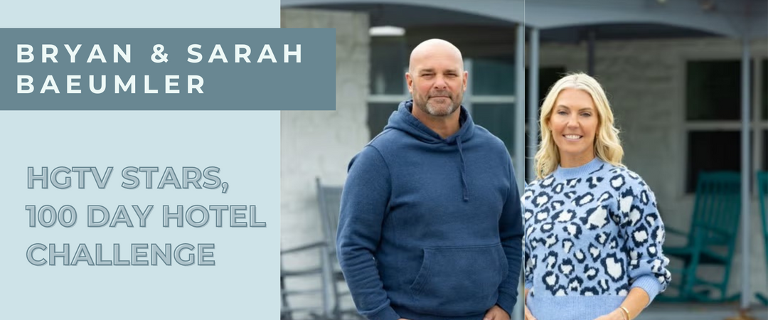 Bryan Baeumler Sarah Baeumler HGTV 100 Day Hotel Challenge Haven Mattress