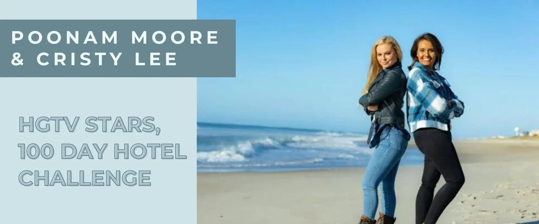 Poonam Moore and Cristy Lee Bring Their Talents to #TeamBrian in HGTV's 100 Day Hotel Challenge