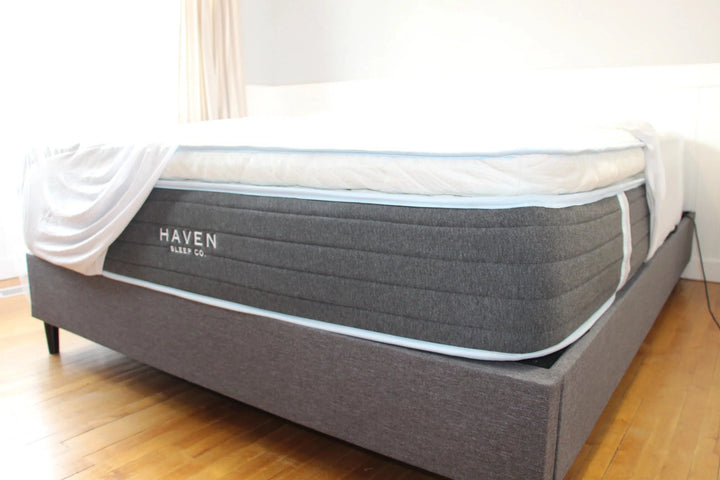 Haven Mattress Bed Frames Bases SNAP Flat Platform Base Grey