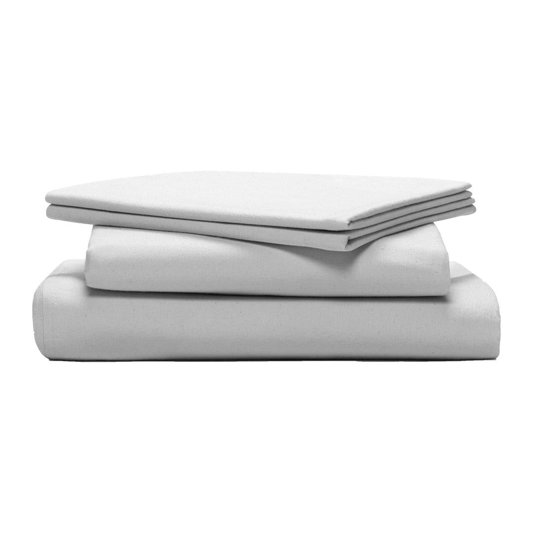 Free Microfiber Sheet Set - WHITE (100-night mattress trial waived)