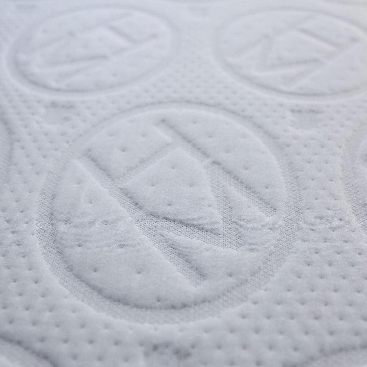 Haven LUX Rejuvenate mattress with zoned support technology, featuring a multi-layer all-foam design for targeted pressure relief and enhanced spinal alignment.